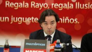 Raúl Martín Presa, presidente del Rayo Vallecano.