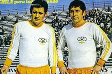 Guillermo Yávar (izquierda en la imagen) | Férreo defensa central en los años ochenta, con cuatro títulos (1980. 1982, 1985 y 1988). Jugó entre 1979 y 1990 en los naranjas. 
