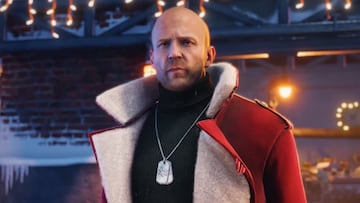 Jason Statham se lía a cañonazos en este corto navideño en el que interpreta al doble de Papá Noel