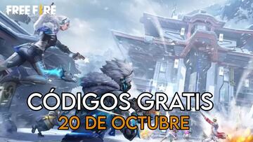 Free Fire | Códigos de hoy jueves 20 de octubre de 2022: recompensas gratis