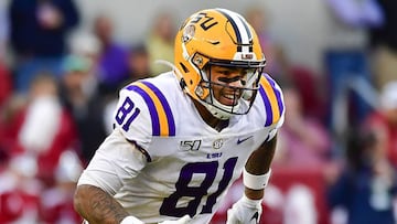 El vigente campeón de la NCAA con LSU se presentó al Scoting Combine en Indianapolis y salió con noticias poco alentadoras de cara al draft.