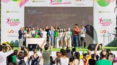 El deporte femenino se muestra en Madrid en el Tour Universo Mujer
