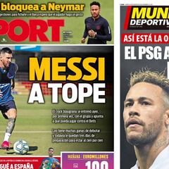 El pesimismo por Neymar llega a la prensa de Barcelona