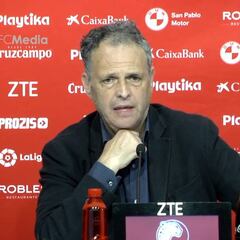 Caparrós sobre Setién: "No es verdad lo que ha dicho..."