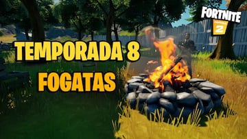 Fogatas en Fortnite Temporada 8; todas las ubicaciones y mapa