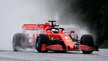Sebastian Vettel (Ferrari SF1000). Hungr&iacute;a, F1 2020. 