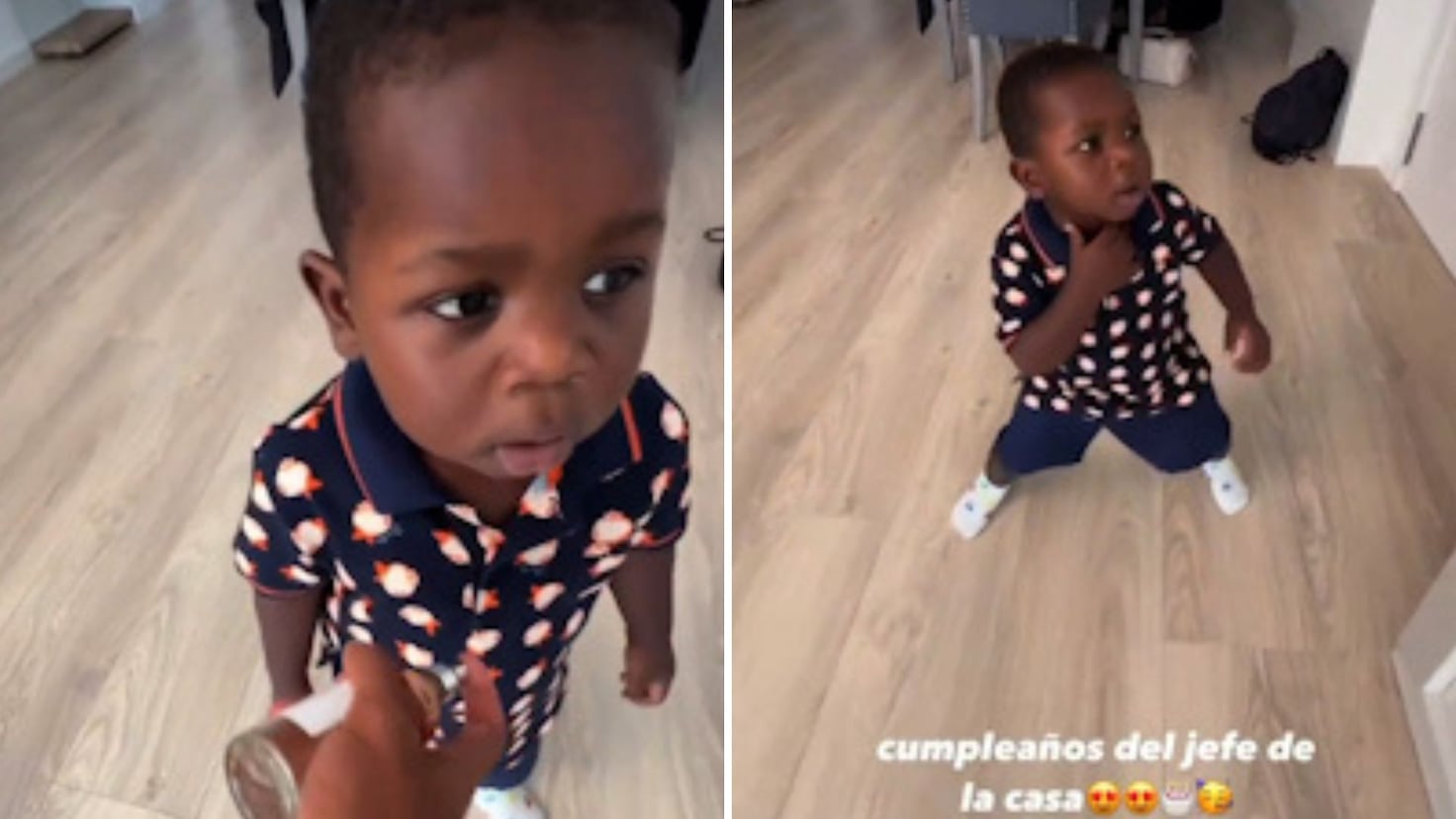Lamine Yamal echa colonia a su hermano pequeño y su reacción enamora a