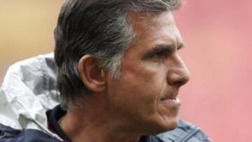 Queiroz: "No importa el buen fútbol, si no estás entre los dos primeros te vas"