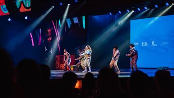 La representante de Eurovisión Junior 2023, Sandra Valero, durante la bienvenida del Benidorm Fest, en el Benidorm Palace, a 28 de enero de 2024, en Benidorm, Alicante, Comunidad Valenciana (España). El Benidorm Fest 2024 es la tercera edición del certamen de RTVE donde se selecciona la canción que representará a España en el Festival de la Canción de Eurovisión 2024. La final se celebrará el próximo 3 de febrero de 2024 en el Palacio de Deportes L'Illa de Benidorm, contando con dos semifinales previas llevadas a cabo en la misma sede los días 30 de enero y 1 de febrero. Los presentadores de esta edición son Ruth Lorenzo, Marc Calderó y Ana Prada.
29 ENERO 2024;BENIDORM FEST;3ª EDICIÓN;RTVE
Roberto Plaza / Europa Press
29/01/2024