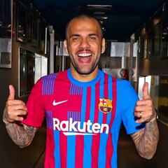Alves ya está inscrito