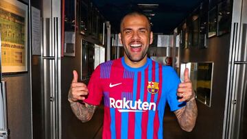 Alves ya está inscrito
