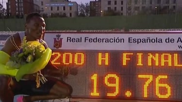 Isaac Makwala: se entrenó con Bolt, desbancó a Lewis, advierte a Van Niekerk