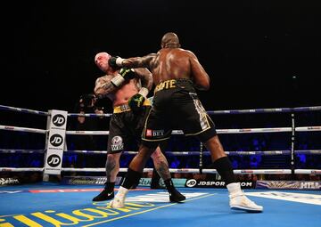 El espectacular KO de Whyte sobre Browne en el Silver WBC