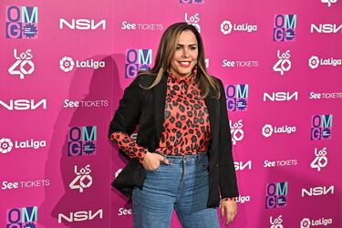 Amor Romeira asiste a la presentación de los concierto de  'OMG! La Liga Music Experience'.