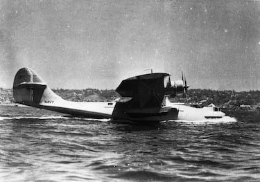Así es el Catalina, el único avión anfibio del Ejército español que participó en la Segunda Guerra Mundial