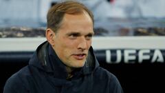 El entrenador del PSG, Tomas Tuchel, durante un partido.