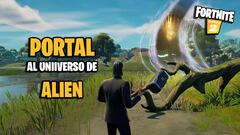 Fortnite: d&oacute;nde encontrar el portal al universo de Alien