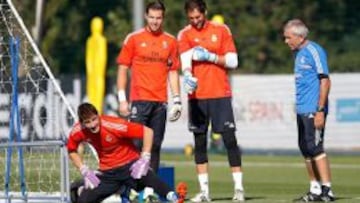 Casillas y Ramos vuelven a entrenarse con el equipo