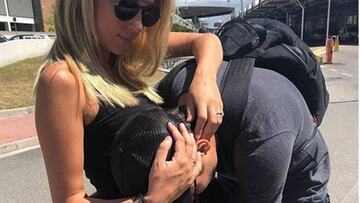 Morata a su mujer: “Que extraña sensación, la próxima vez que te vea seremos padres”