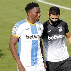 Las lesiones respetan al Leganés, pero no a su defensa