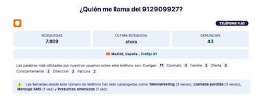El número 912909927 llama continuamente, ¿debo contestar? Apps para bloquear llamadas SPAM