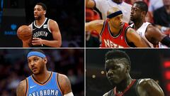 El mercado NBA 2018 a&uacute;n tiene nombres apetecibles como Vince Carter, Capela, Wade, Carmelo Anthony...