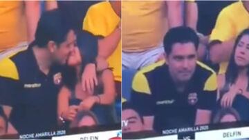 El infiel de la Kiss Cam habla sobre lo ocurrido y niega beso