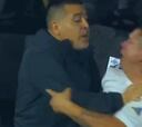 Hinchas de Boca se enfrentan a la policía y Riquelme hace algo nunca visto: ¡el video es viral en redes!