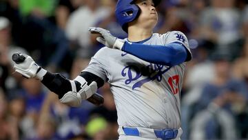 It was a case of close but no cigar on Sunday as the Dodgers’ Japanese star came within touching distance of a NL record that’s stood for almost 90 years.