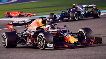 Max Verstappen (Red Bull RB16). Abu Dhabi. F1 2020. 