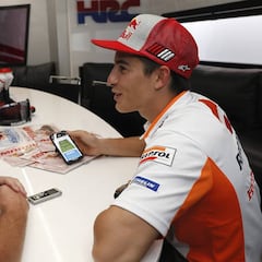 Marc Márquez: todo un apasionado de Biwenger