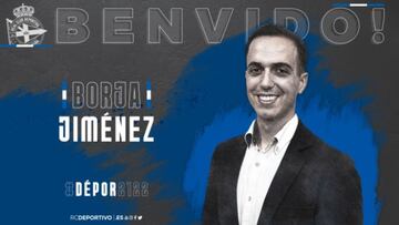 Borja Jim&eacute;nez es el nuevo entrenador del Deportivo