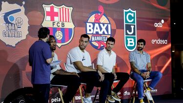 Una imagen de la presentación de la Liga Endesa 2025-26.