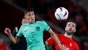 Nahuel Molina, en el Mallorca-Atlético.