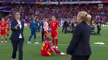 La cara final de Alexia en el mismo plano de TV que Montse Tomé: ese polémico cambio va a tardar mucho tiempo en olvidarse...