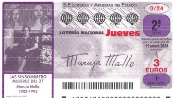 Lotería Nacional: comprobar los resultados del sorteo de hoy, jueves 11 de enero