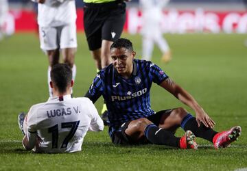 Lucas Vázquez y Luis Muriel.