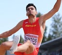 Héctor Santos, plata europea Sub-23: vuela a 8,19 en longitud