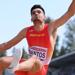 Héctor Santos, plata europea Sub-23: vuela a 8,19 en longitud