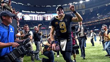 El pasador de Saints super&oacute; la marca de Peyton Manning, quien en 18 campa&ntilde;as consigui&oacute; 539 env&iacute;os a las diagonales.