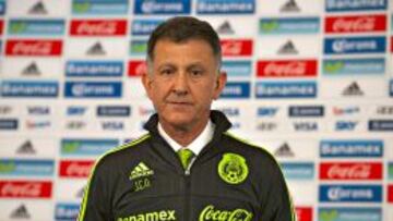 Juan Carlos Osorio en la presentación como nuevo técnico de la Selección Mexicana.