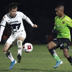 Juárez y Pumas empataron a cuatro en duelo de remontadas