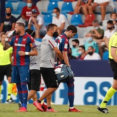 La lesión de Campaña se complica