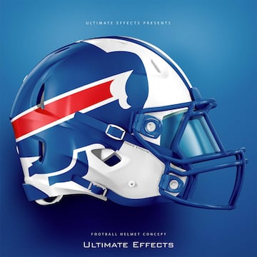 Los 32 cascos de la NFL al estilo de la nueva liga: AAF