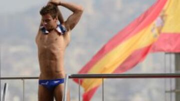 Tom Daley durante los pasados Mundiales de Barcelona
