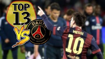 Unlucky for some: 13 moments of Messi magic against PSG