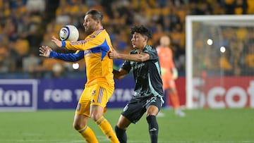 Follow the Champions Cup quarterfinal action live from Lumen Field, as the Sounders take on Tigres today, Wednesday April 15, 2026.