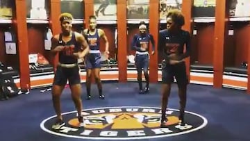 Equipo femenil de baloncesto de Auburn se une al #InMyFeelings