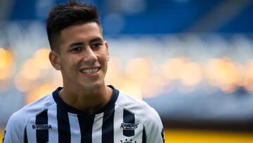 Maxi Meza, jugador de Monterrey.