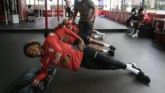 Seleccionados que militan en la MLS entrenan en la Videna